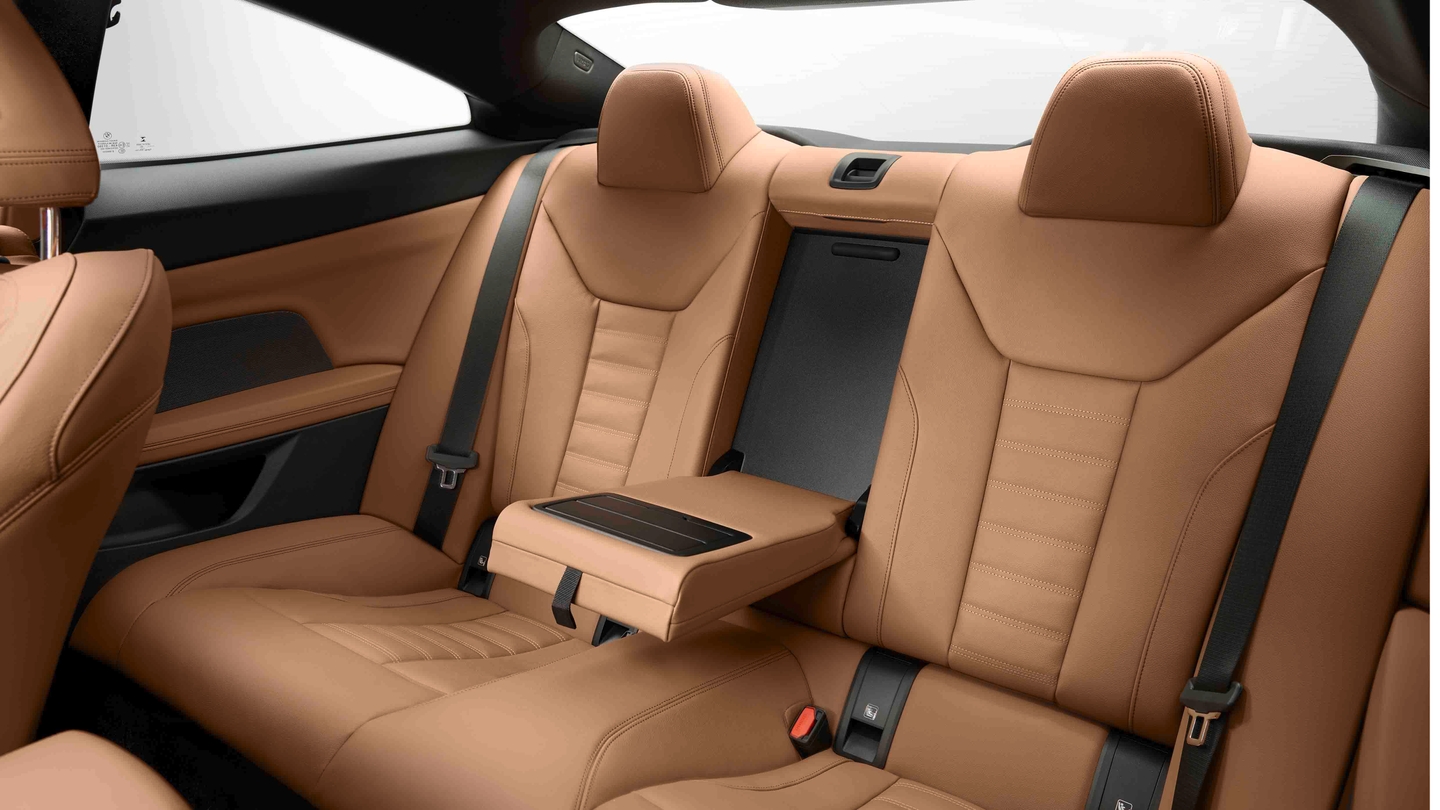 BMW 4 Series rear seats