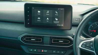 Dacia Jogger touchscreen