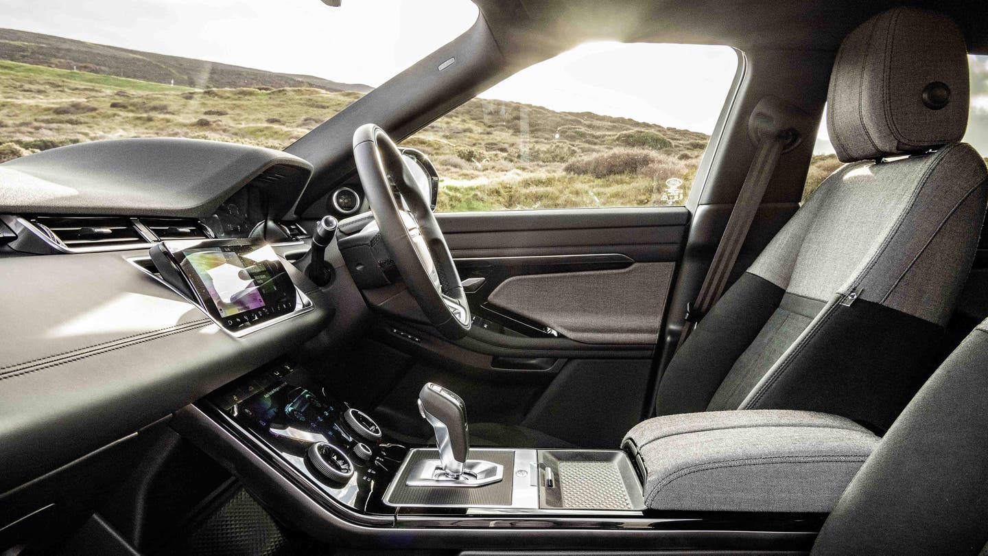 Range Rover Evoque front seats