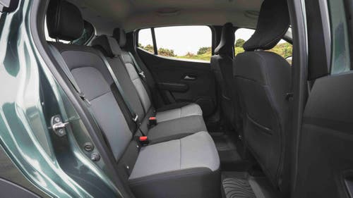 Dacia Sandero Stepway rear seats