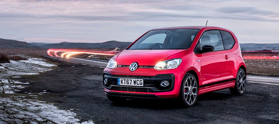 Red VW Up