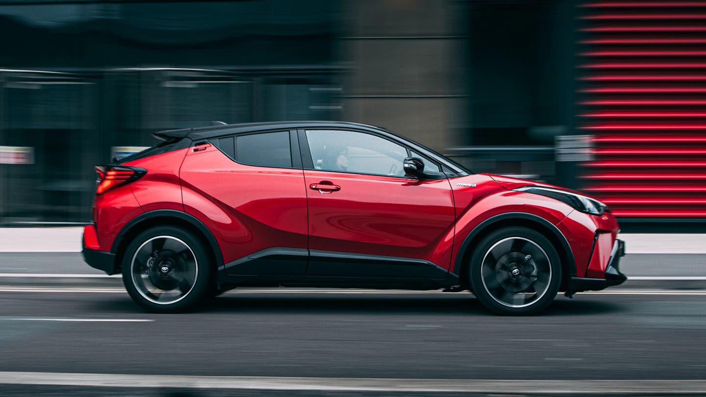 Toyota C-HR review side