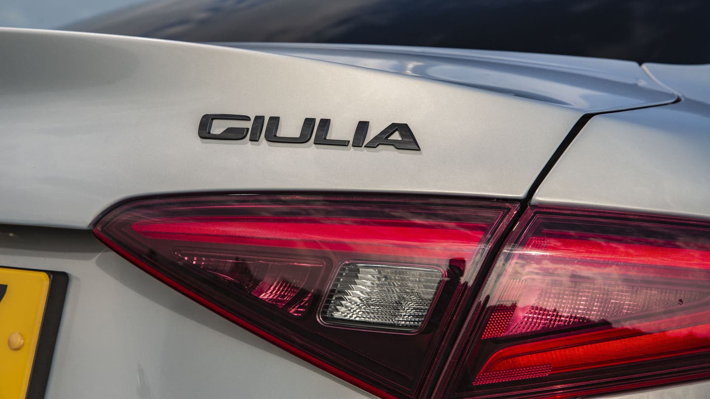 Alfa Romeo Giulia tail-light