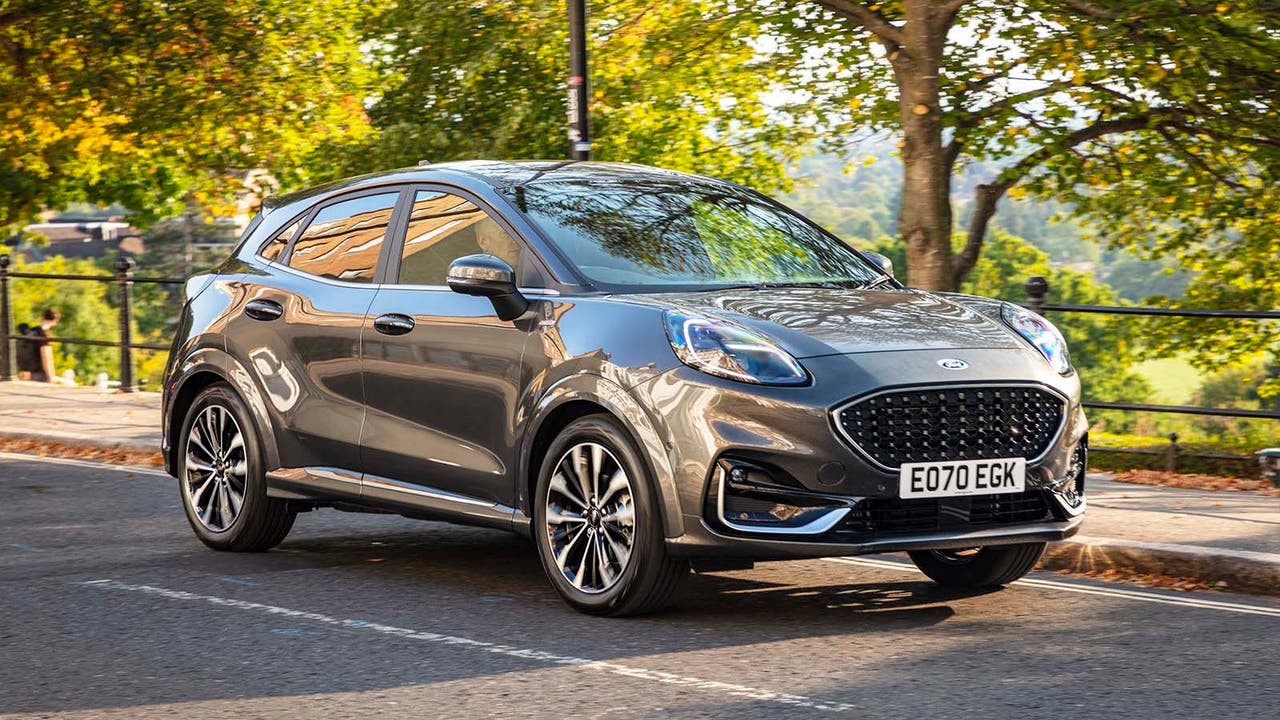 Ford Puma in grey