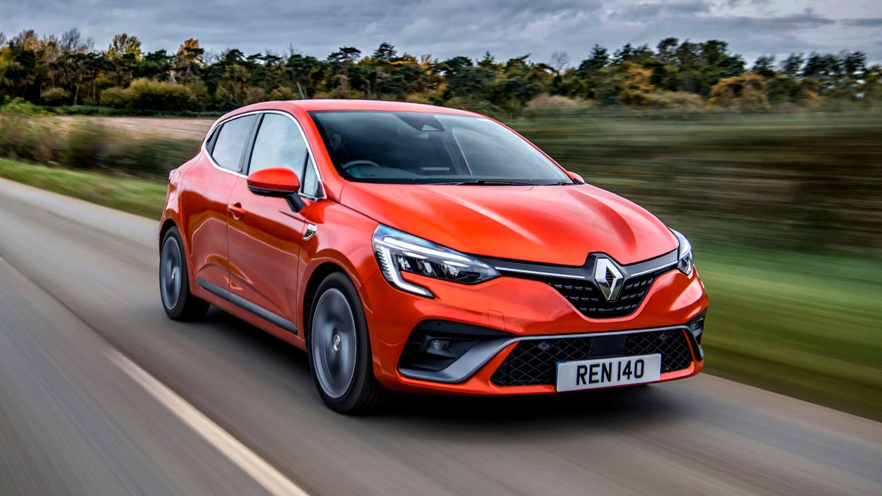 Renault Clio driving shot