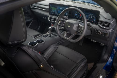 2025 Ford Mustang GT dashboard wide