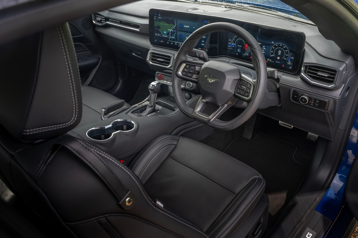 2025 Ford Mustang GT dashboard wide
