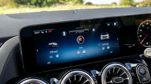 Mercedes GLA review infotainment system