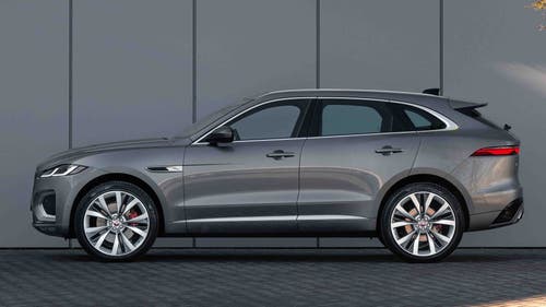 Jaguar F-Pace side view