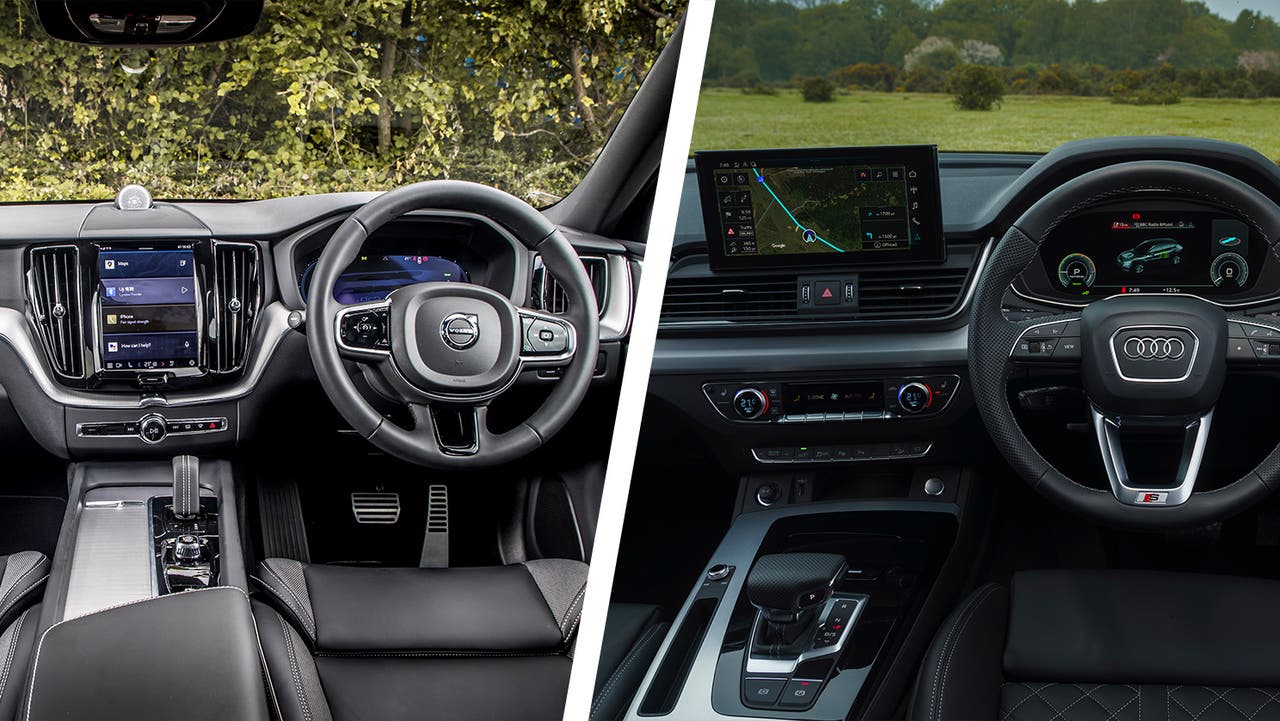 Volvo XC60 vs Audi Q5 interior