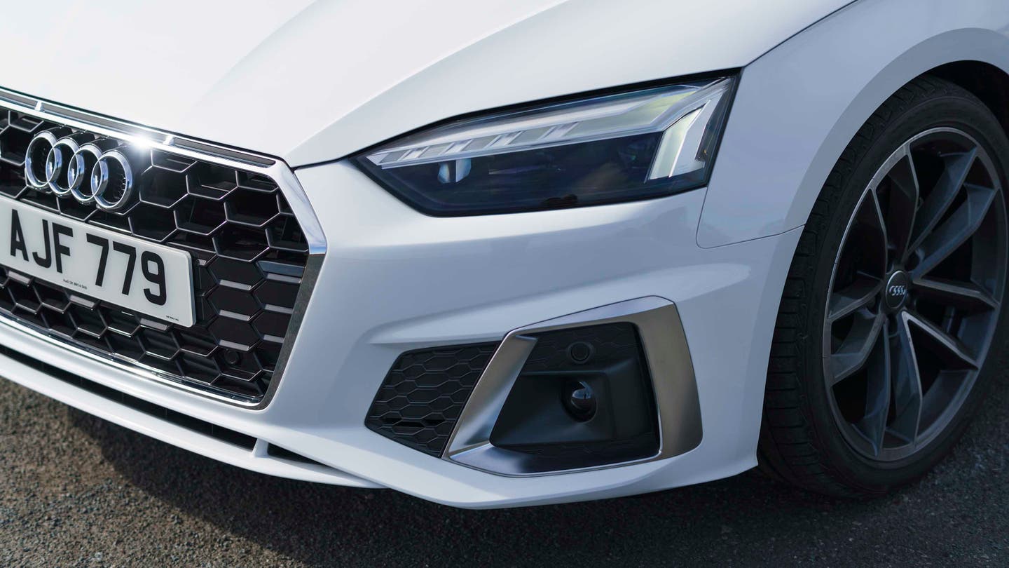 Audi A5 coupe front end detail