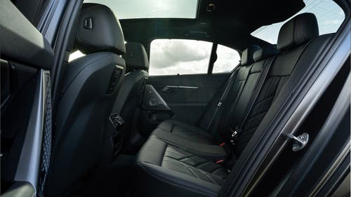 BMW 5 Series review rear seats