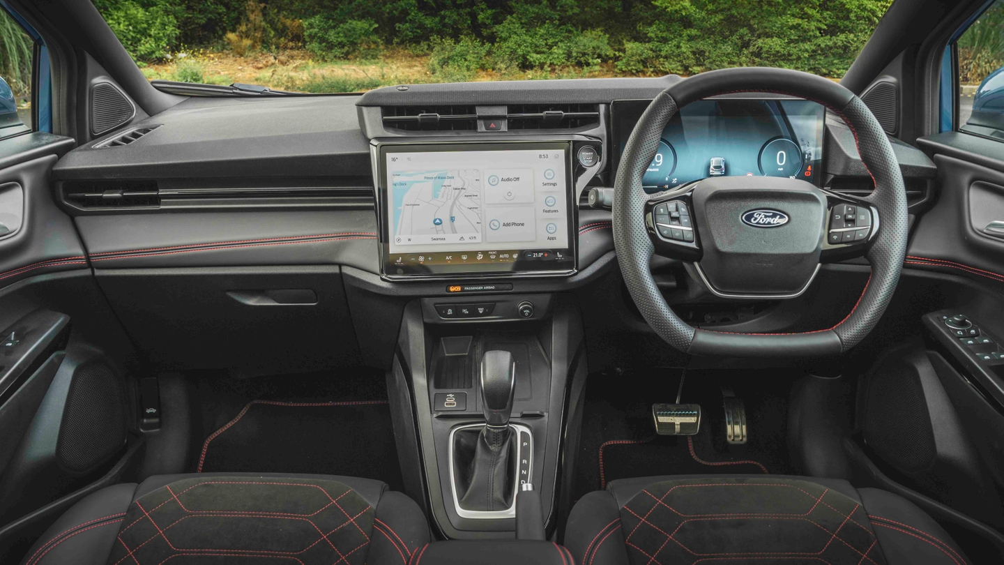 Ford Puma facelift interior