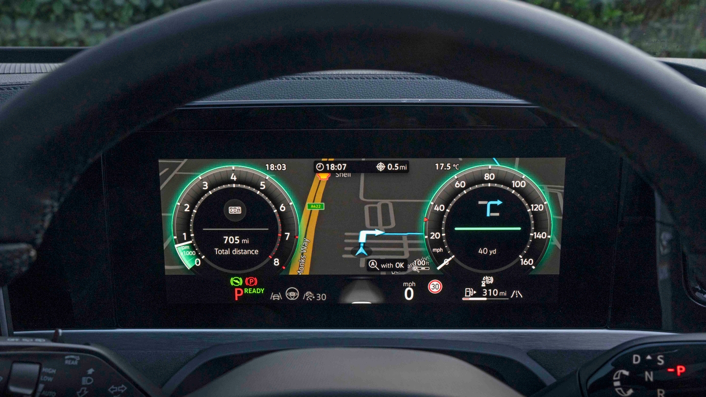 2024 Volkswagen Passat digital dials