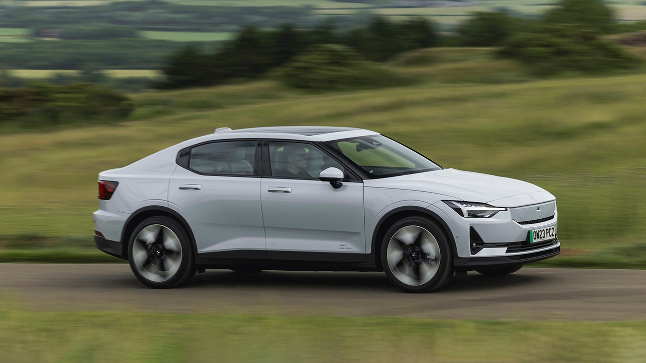 Polestar 2 in light grey