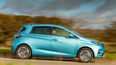 Renault Zoe driving side view