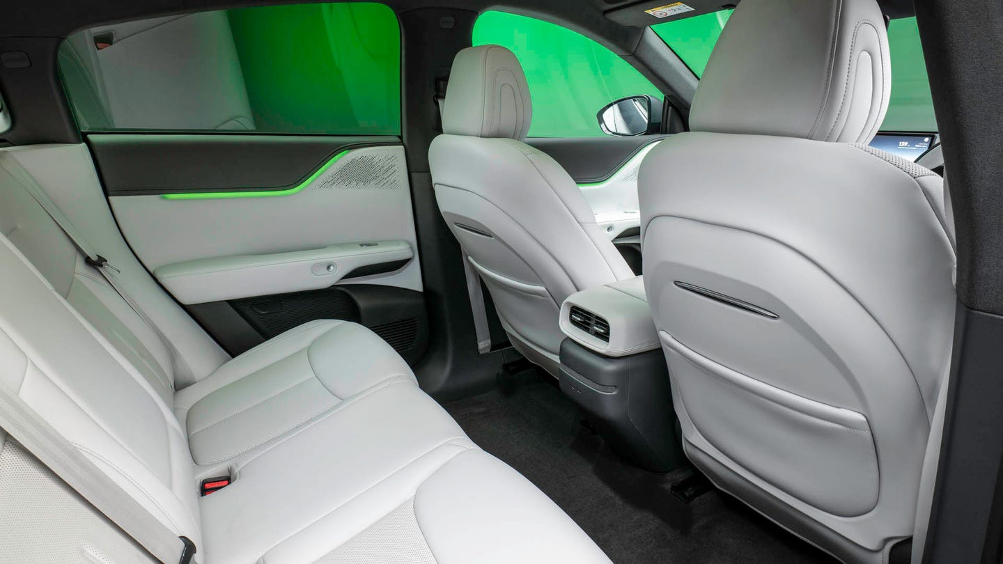 XPeng G6 rear seats