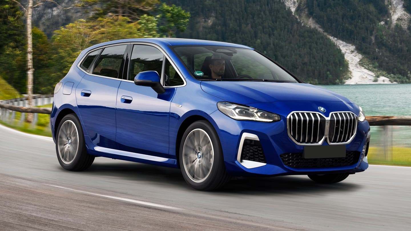 BMW 2 Series Active Tourer driving