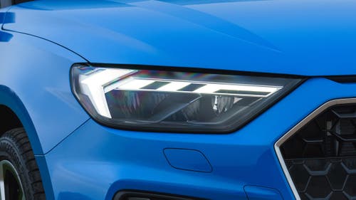 Audi A1 headlight