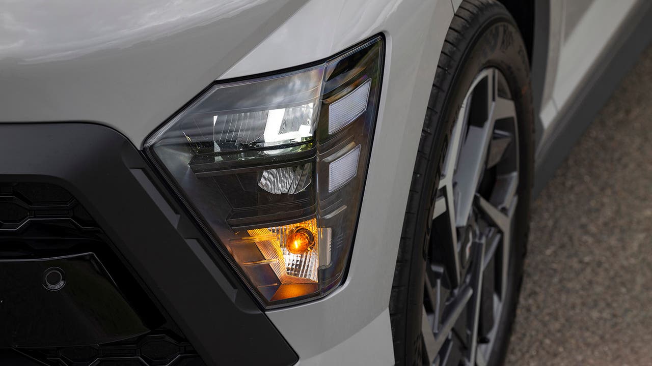 Hyundai Kona wheel detail shot