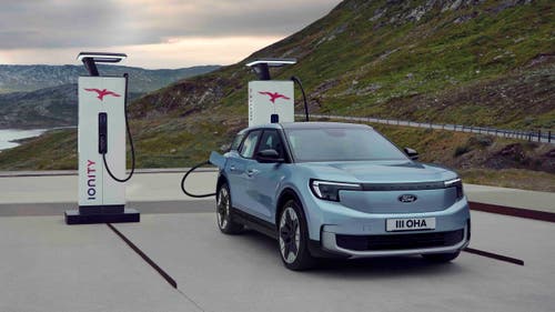 Ford Explorer EV charging