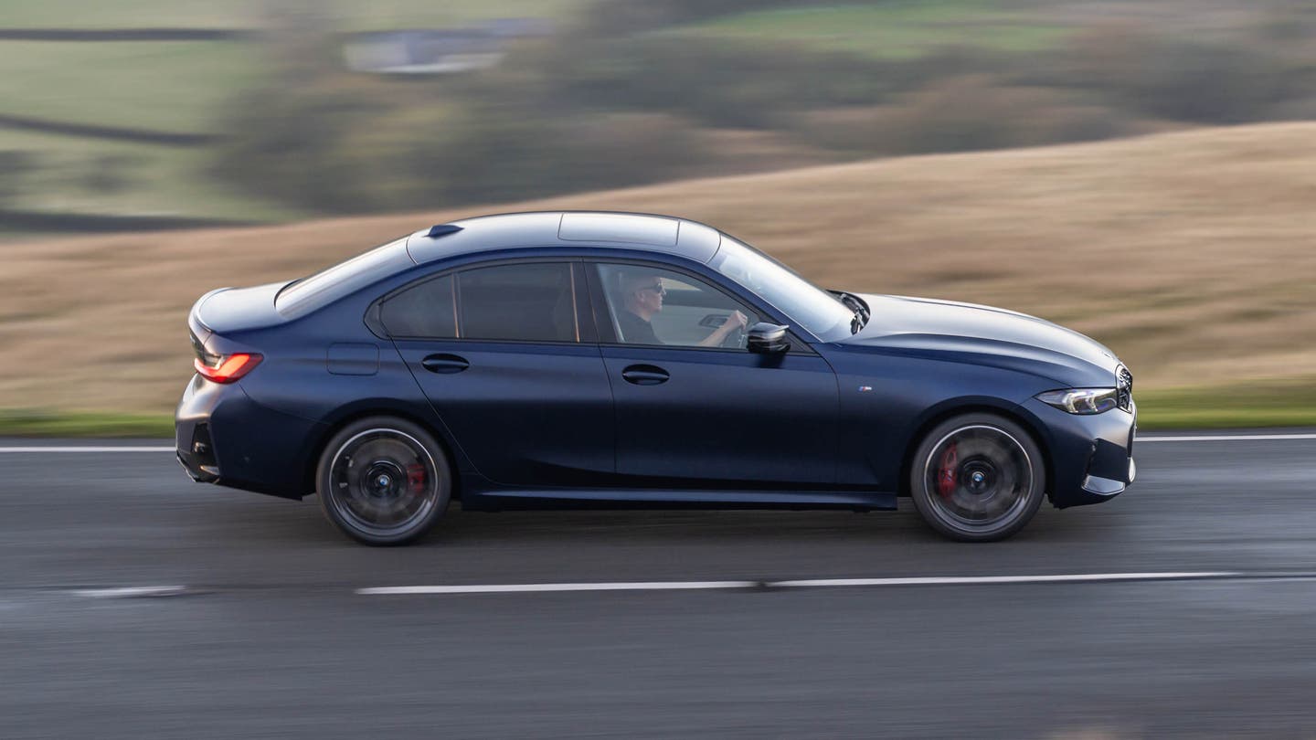 BMW 3 Series driving side view