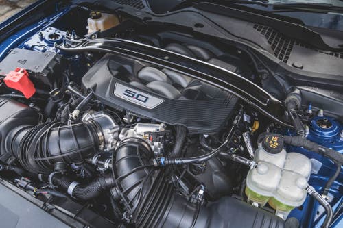 2025 Ford Mustang GT v8 engine