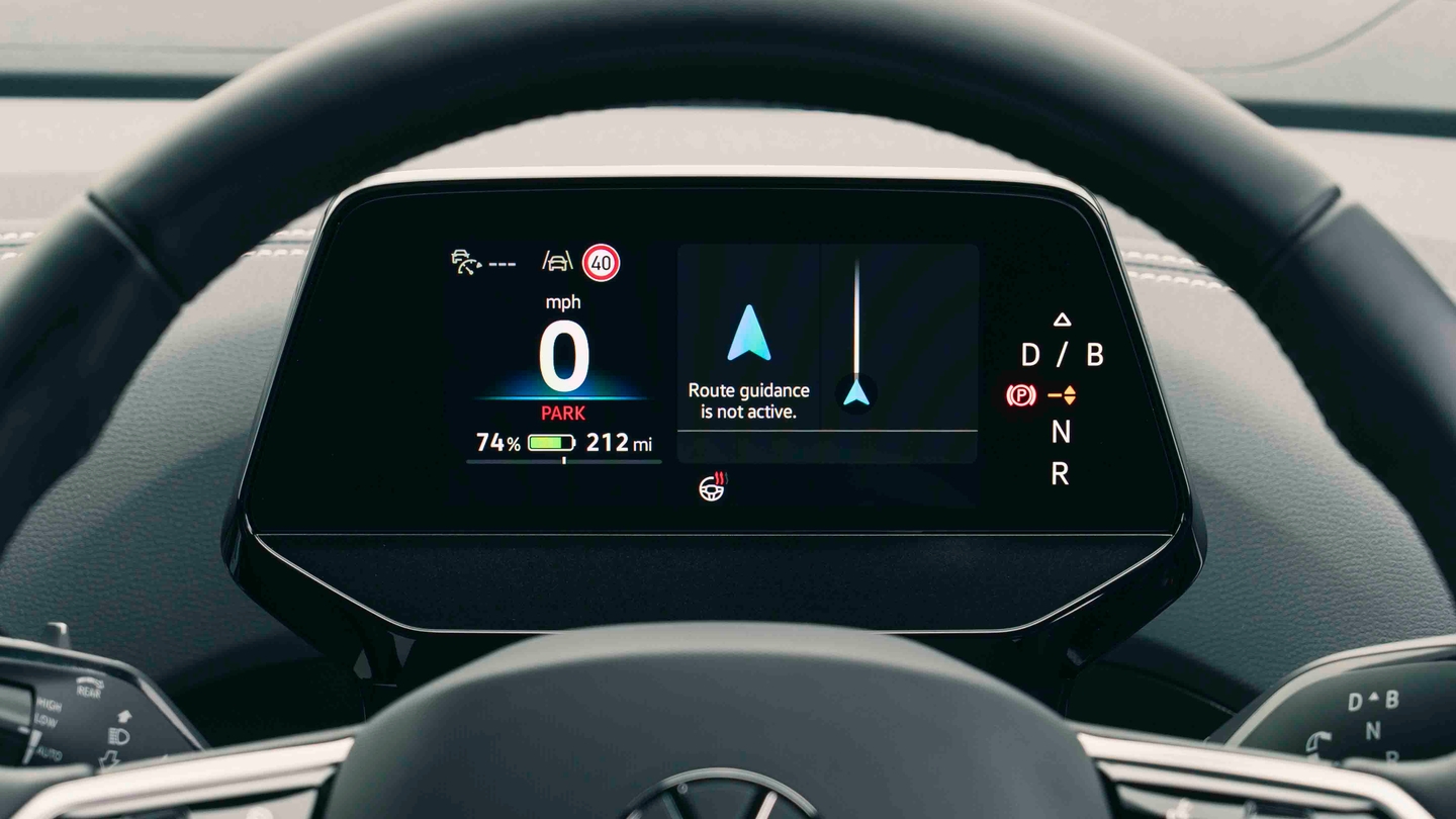 Volkswagen ID.4 digital driver's display