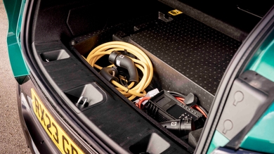 Alfa Romeo Tonale charging cable storage