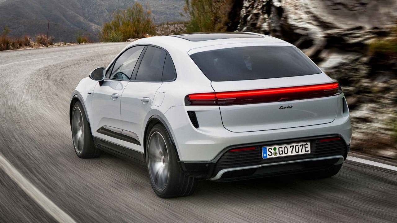 2024 Porsche Macan EV rear