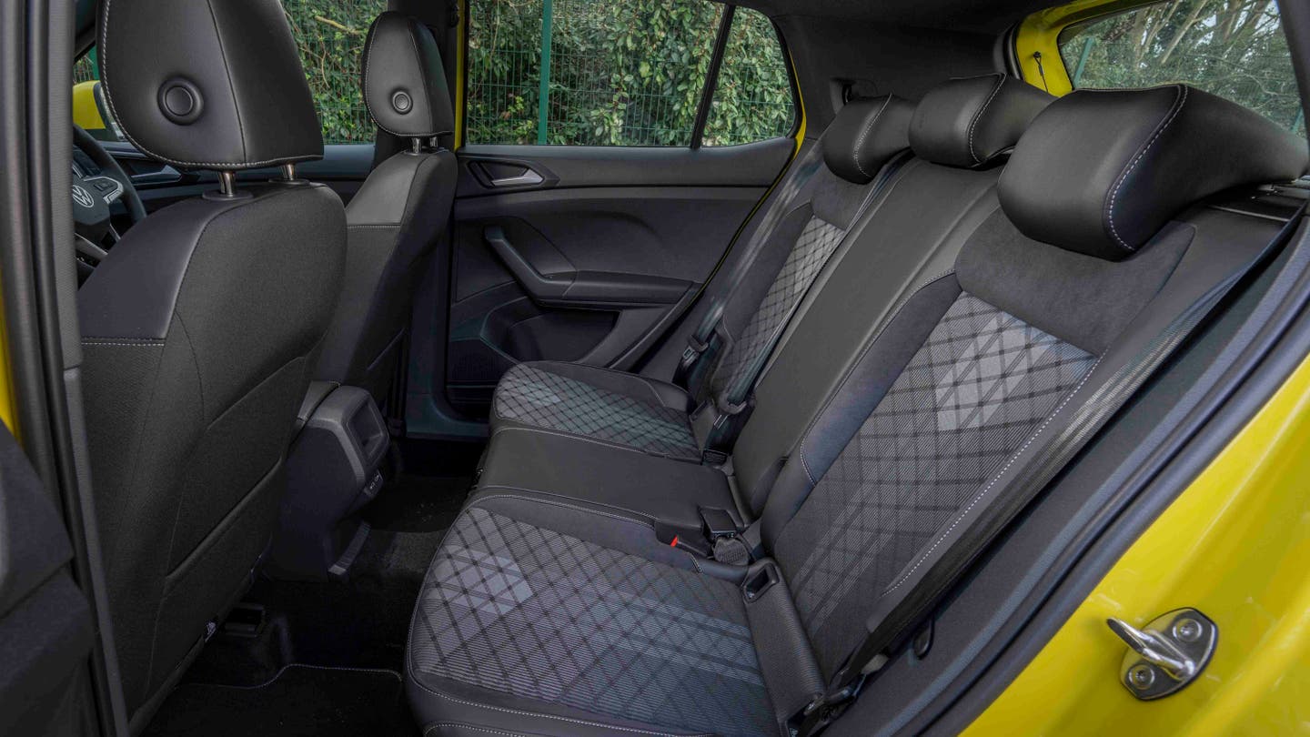Volkswagen T-Cross rear seats