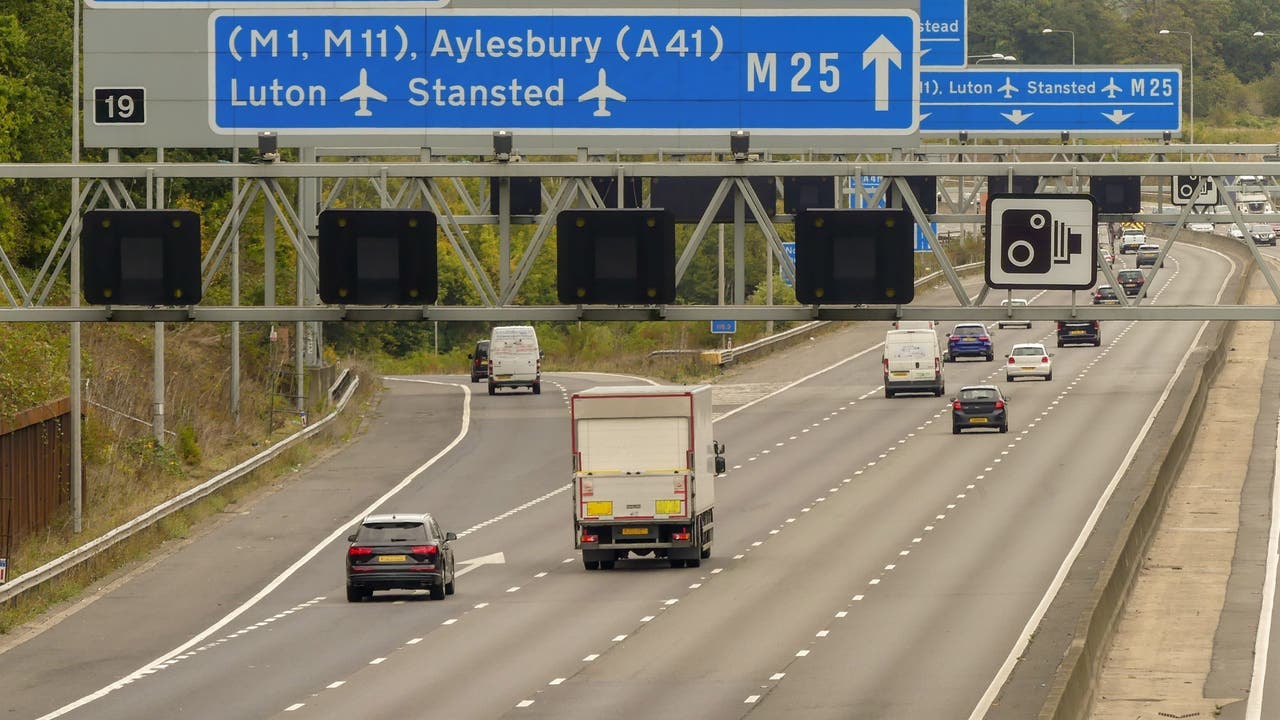 M25 smart motorway