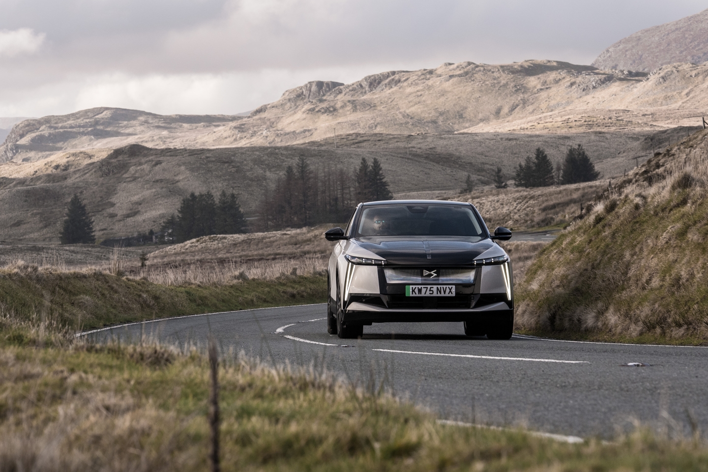 DS No8 front cornering