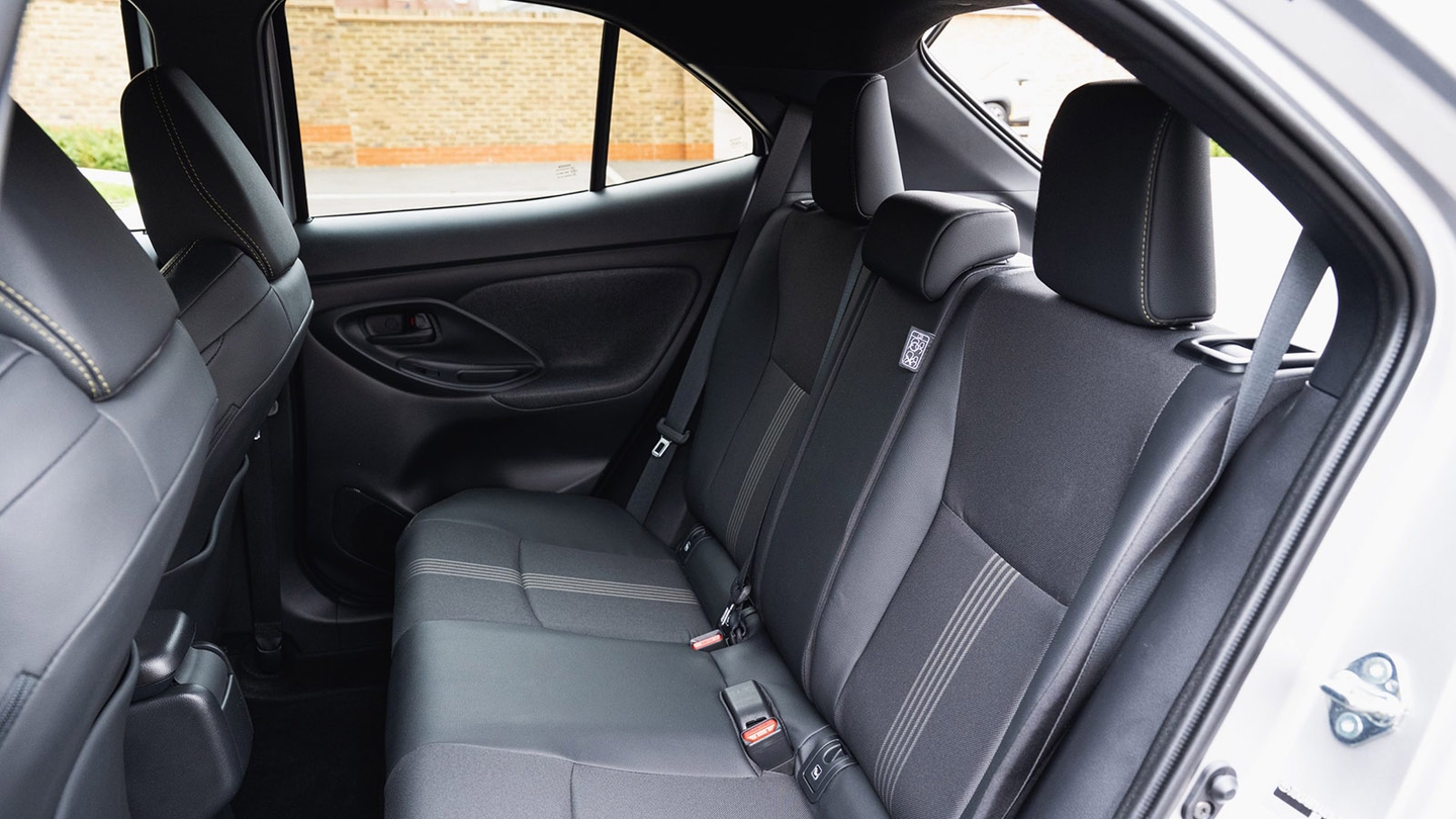 Toyota Yaris Cross rear seats