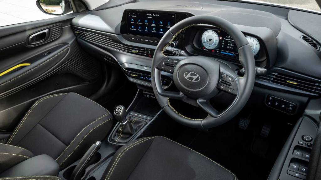 Hyundai i20 interior