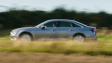 Audi A6 driving side view