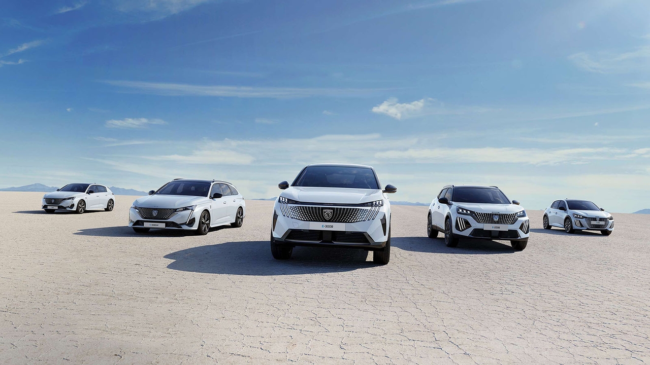 Peugeot electric lineup