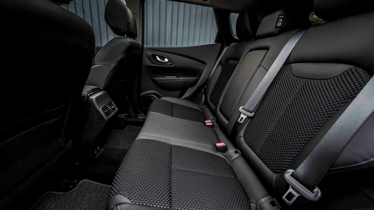 Renault Kadjar rear seats