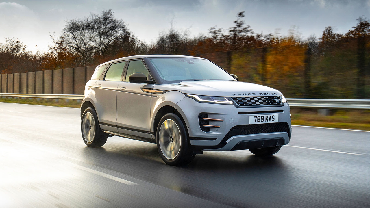 Range Rover Evoque in grey/blue