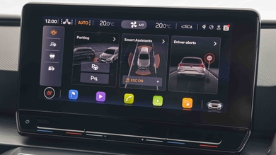 Cupra Leon driver assistance menu