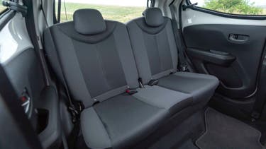 Toyota Aygo rear seats