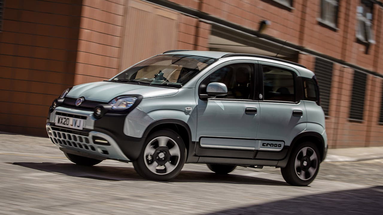 Fiat Panda in light blue