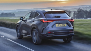 Lexus NX review rear three quarter