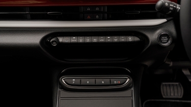 Fiat 600e centre console detail