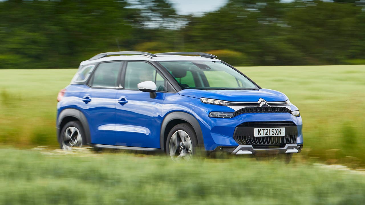 Citroen C3 Aircross in blue