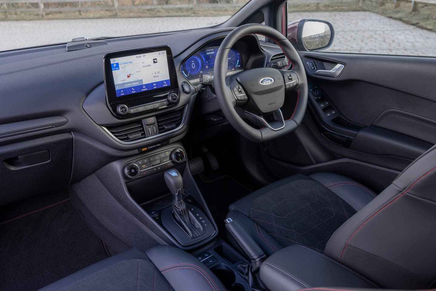 Ford Fiesta dashboard shot