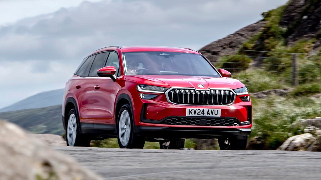 Skoda Kodiaq in red