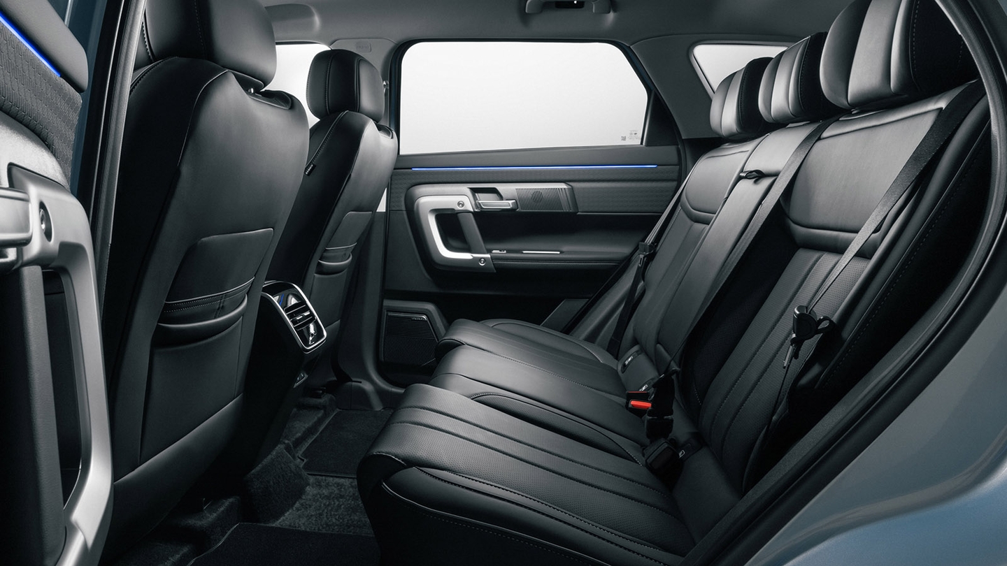 Jaecoo 7 - review - rear seats