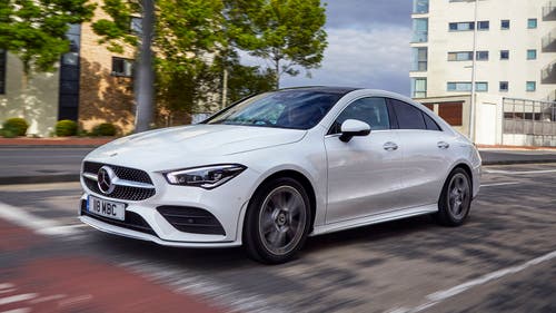 Mercedes CLA review front three quarter