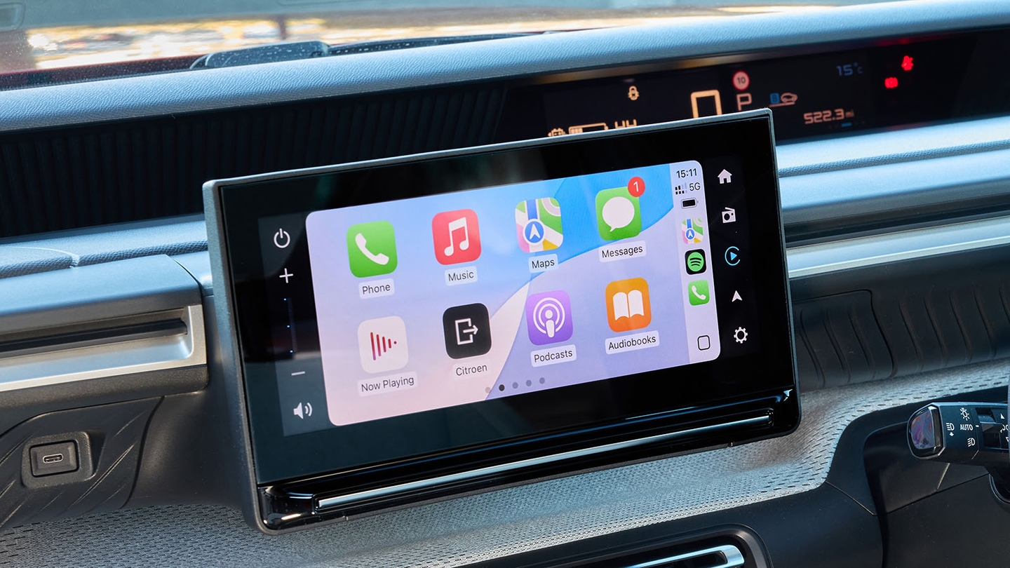 Citroen e-C3 review – infotainment system